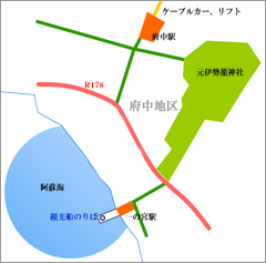 一の宮桟橋のりば
